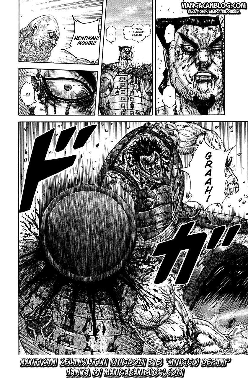 Kingdom Chapter 314 Gambar 18