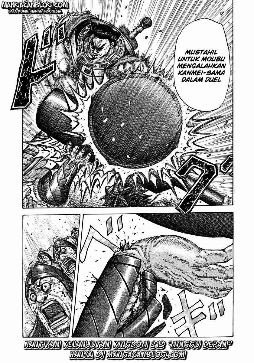 Kingdom Chapter 312 Gambar 19