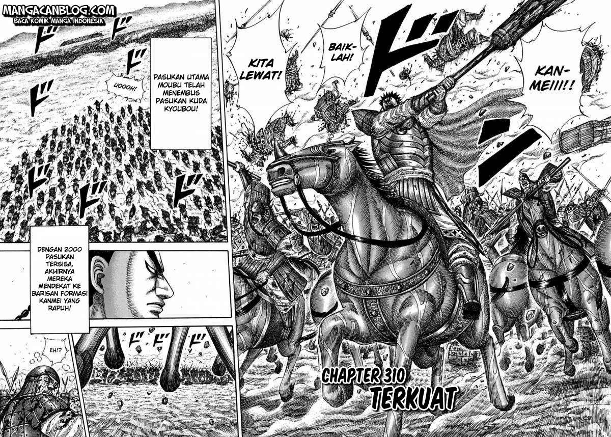 Kingdom Chapter 310 Gambar 3
