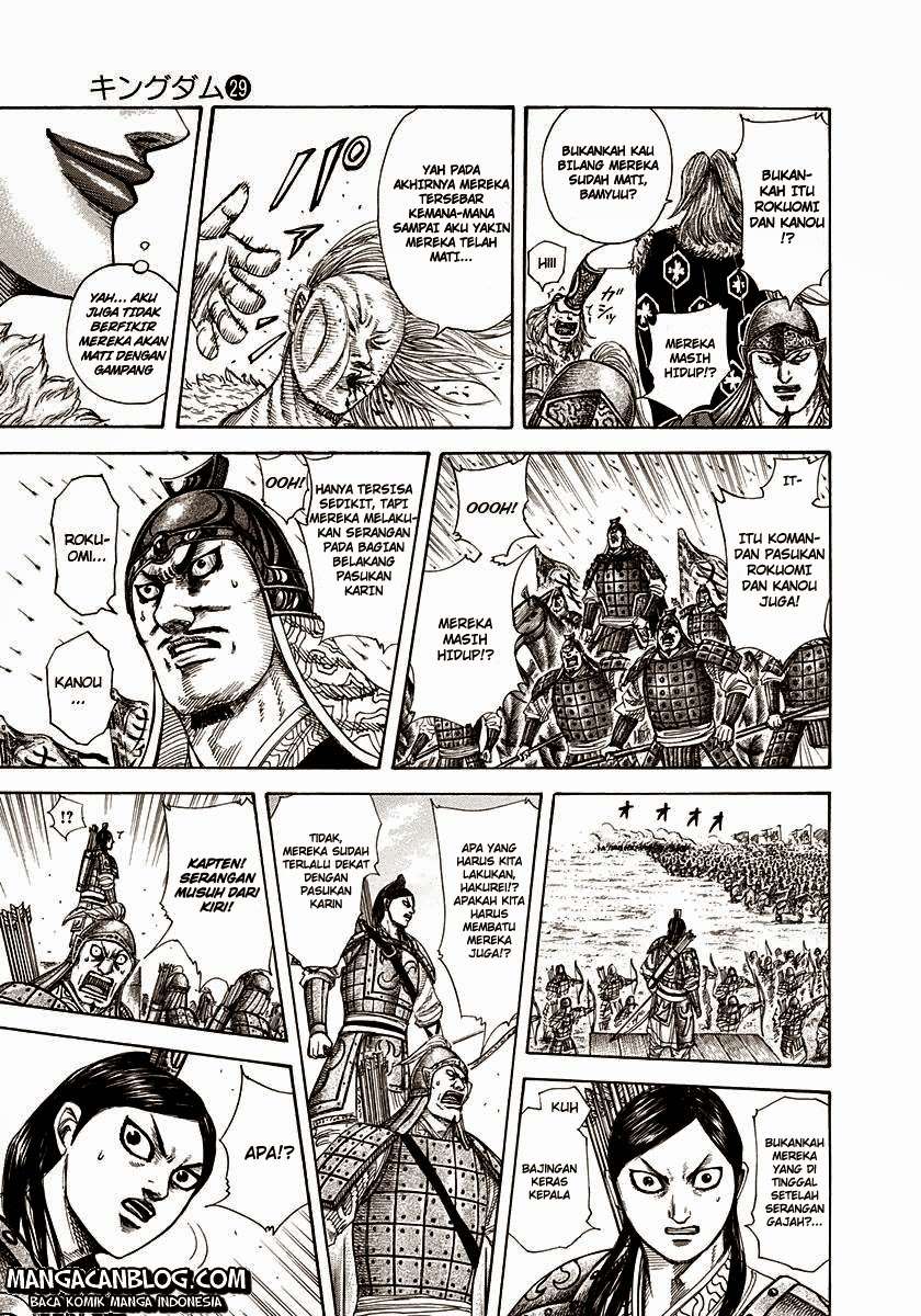 Kingdom Chapter 308 Gambar 16