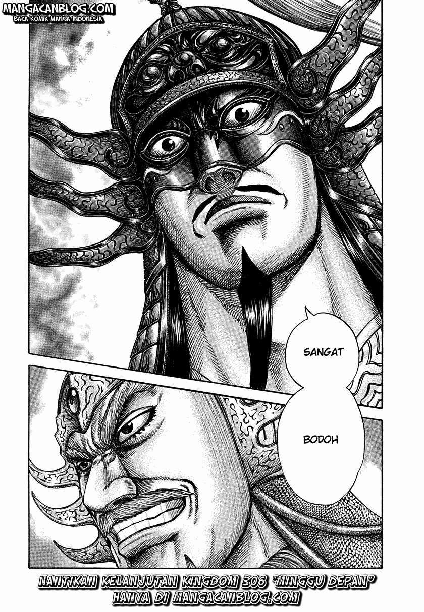 Kingdom Chapter 305 Gambar 18