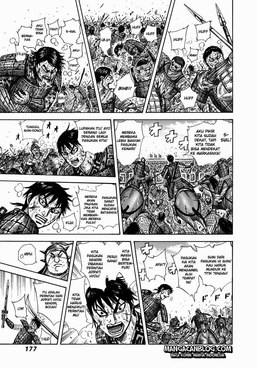 Kingdom Chapter 304 Gambar 7
