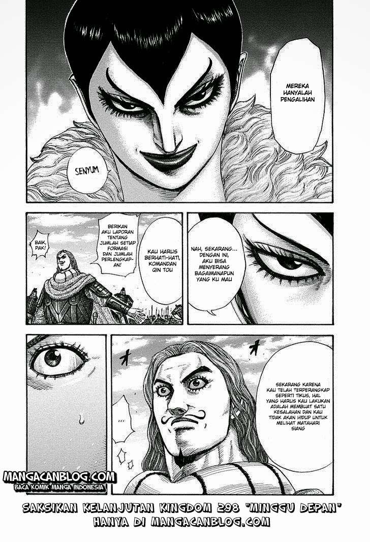Kingdom Chapter 297 Gambar 17