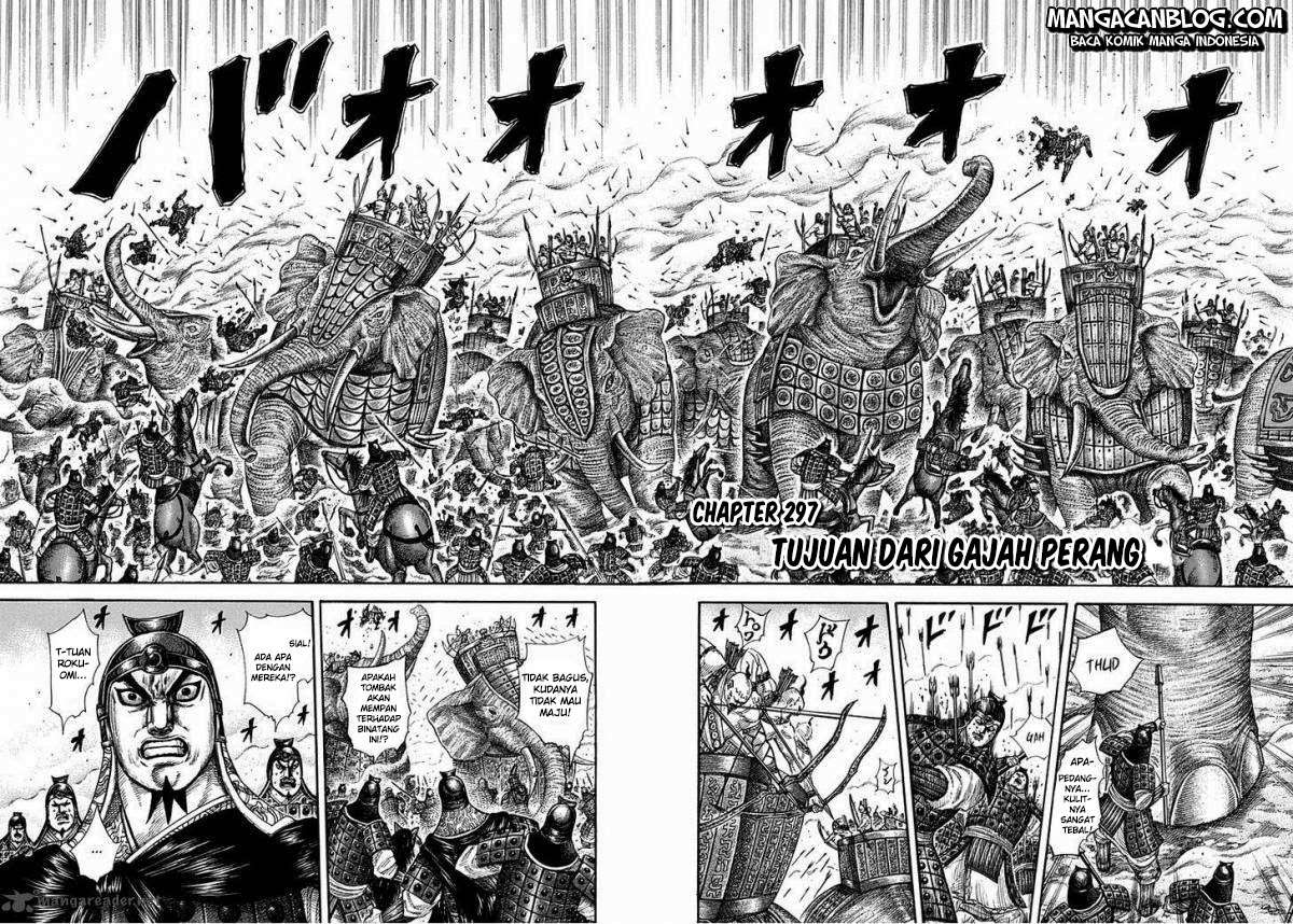 Kingdom Chapter 297 Gambar 3
