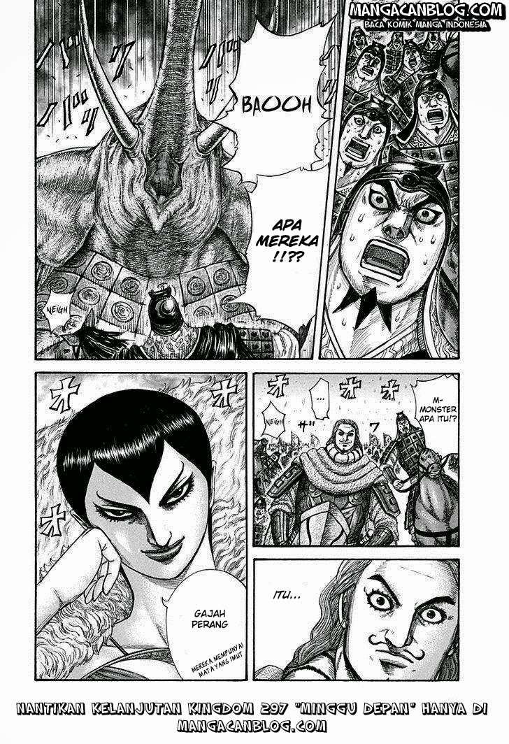 Kingdom Chapter 296 Gambar 18