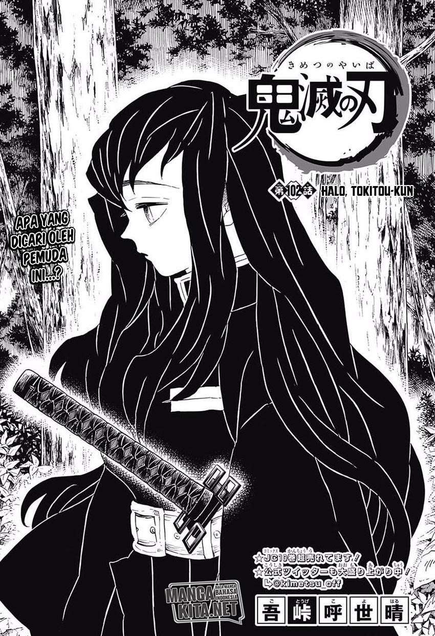 Manga Kimetsu no Yaiba Chapter 102 gambar nomor 2