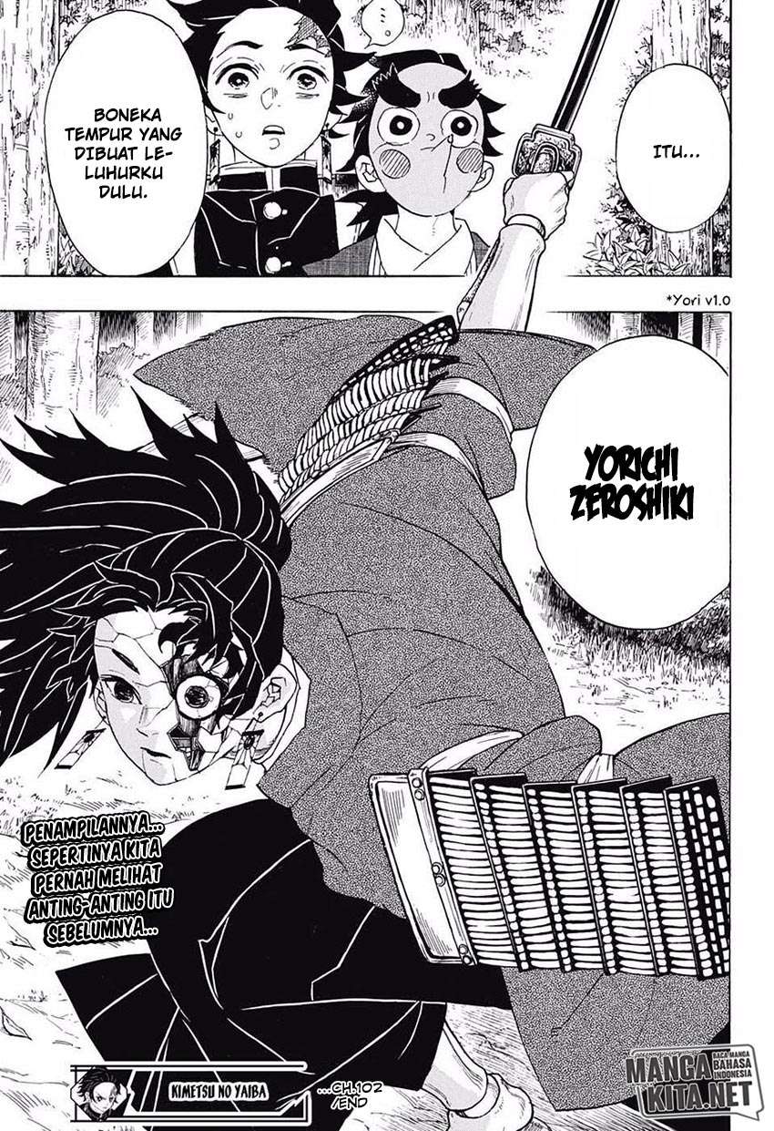 Kimetsu no Yaiba Chapter 102 Gambar 20