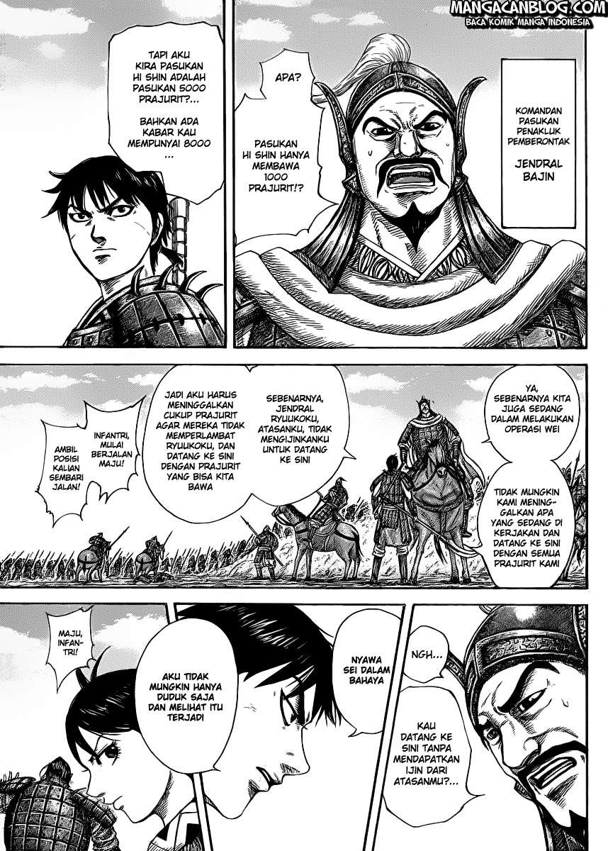 Kingdom Chapter 418 Gambar 3