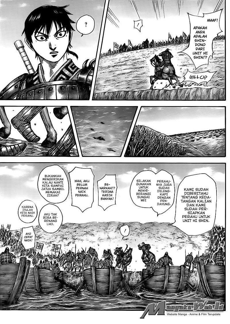 Kingdom Chapter 416 Gambar 10