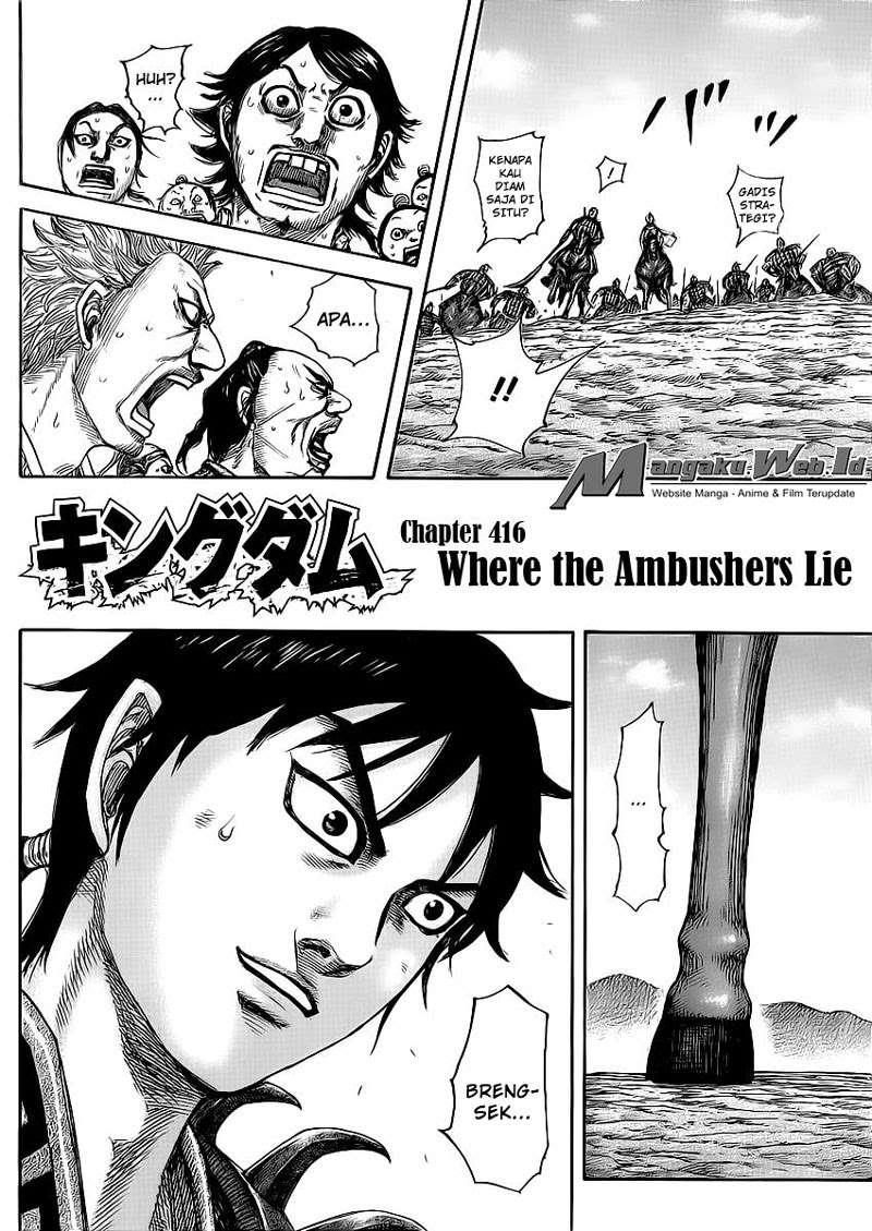 Manga Kingdom Chapter 416 gambar nomor 2