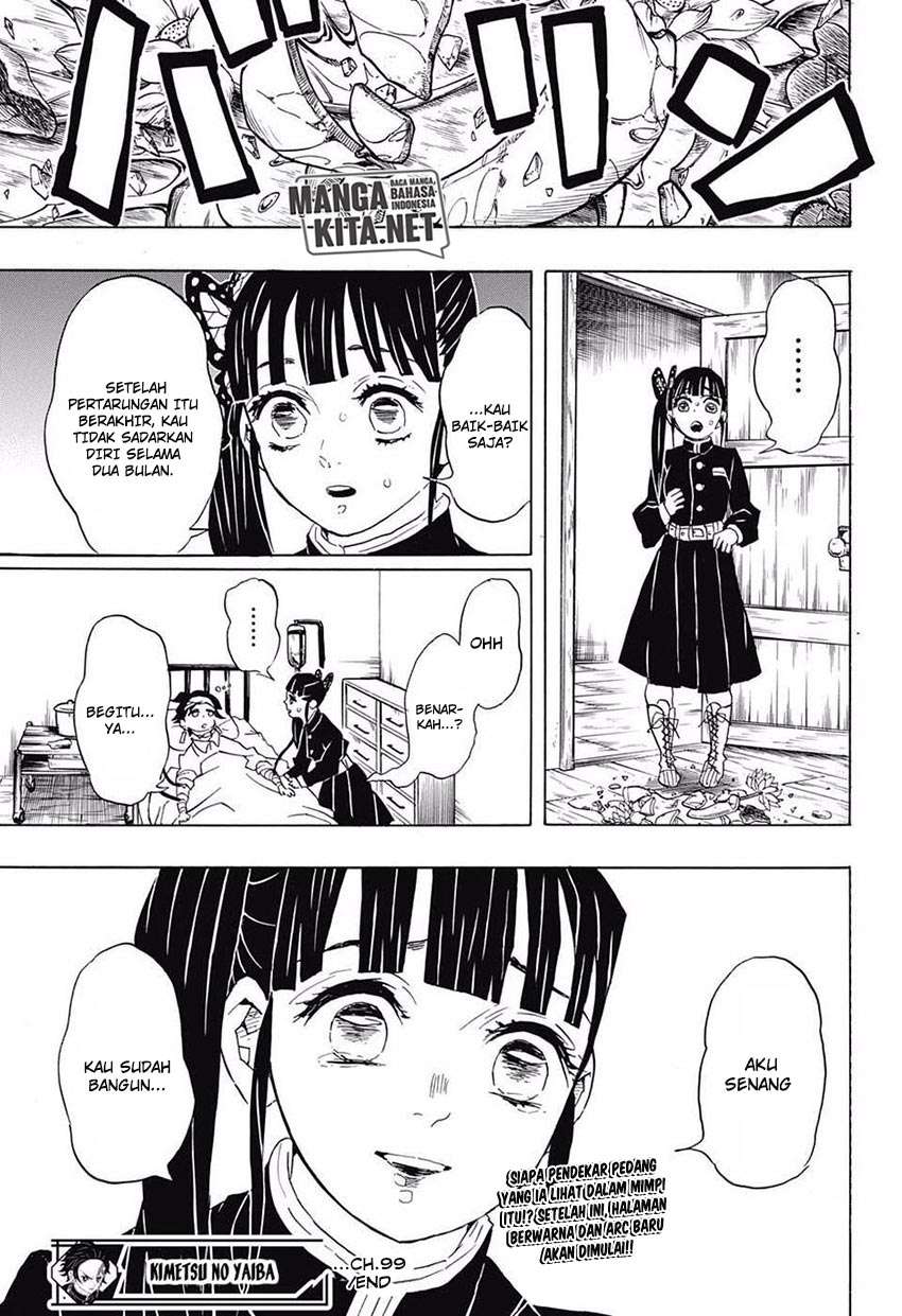 Kimetsu no Yaiba Chapter 99 Gambar 20