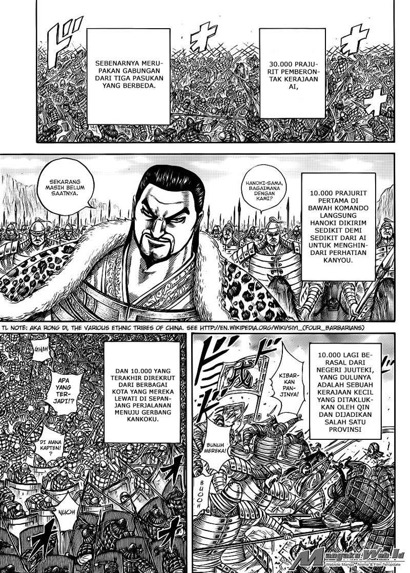 Kingdom Chapter 415 Gambar 7