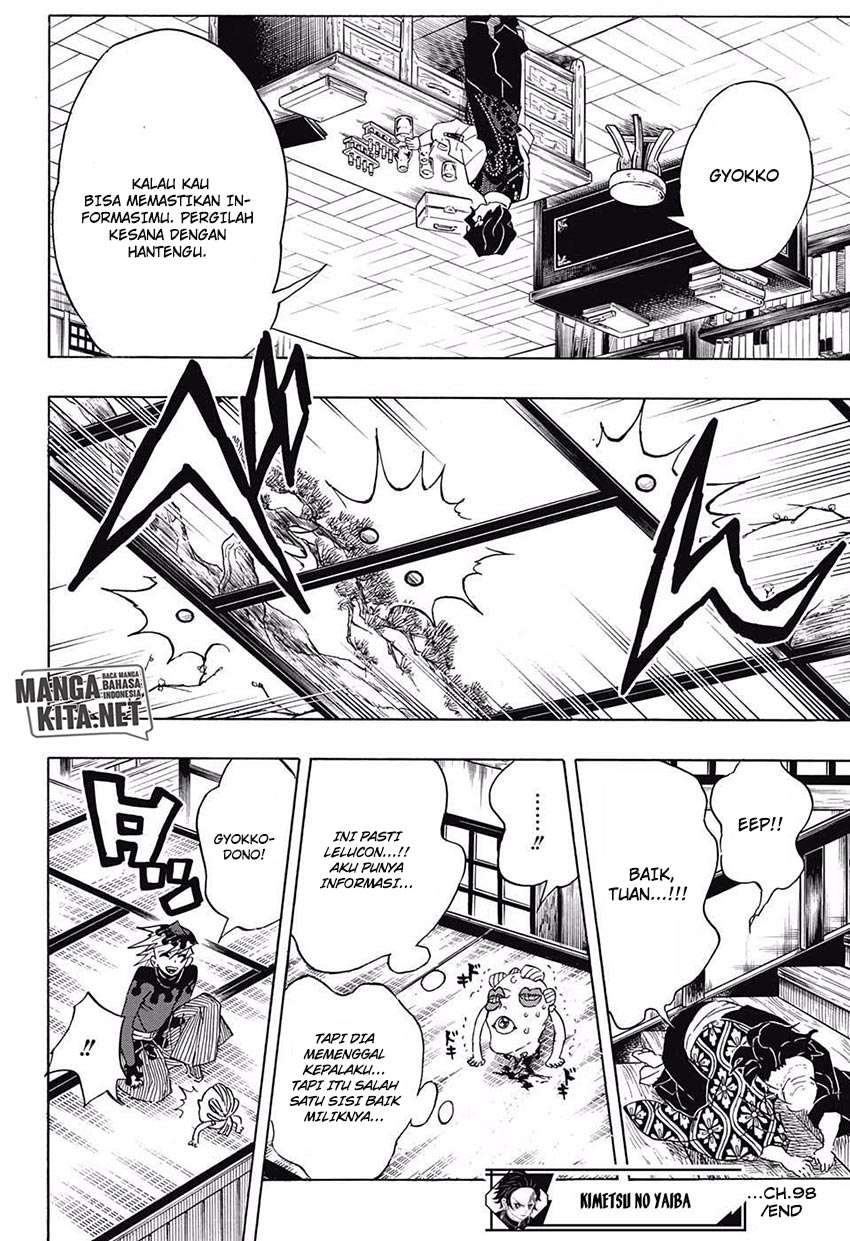 Kimetsu no Yaiba Chapter 98 Gambar 19