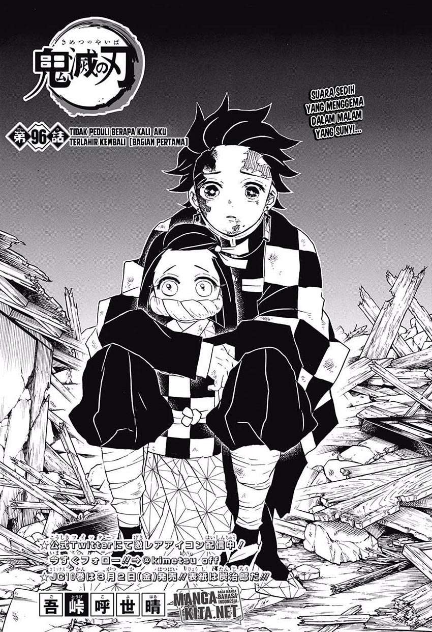 Manga Kimetsu no Yaiba Chapter 96 gambar nomor 2