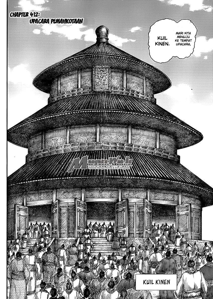 Kingdom Chapter 412 Gambar 4