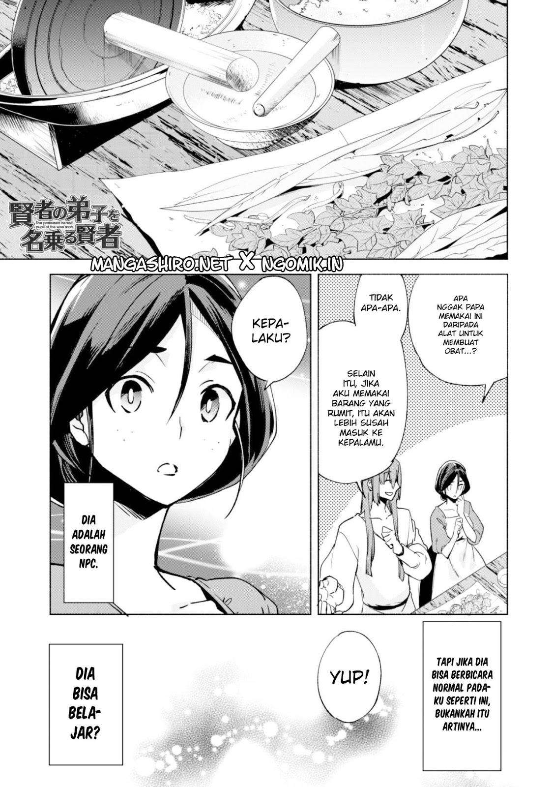Manga Kenja No Deshi Wo Nanoru Kenja Chapter 23 gambar nomor 2