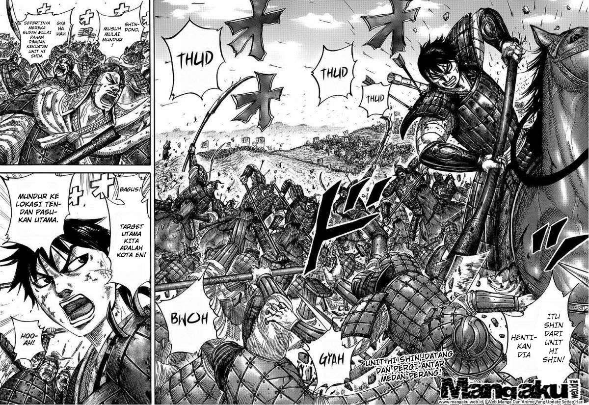 Kingdom Chapter 411 Gambar 7