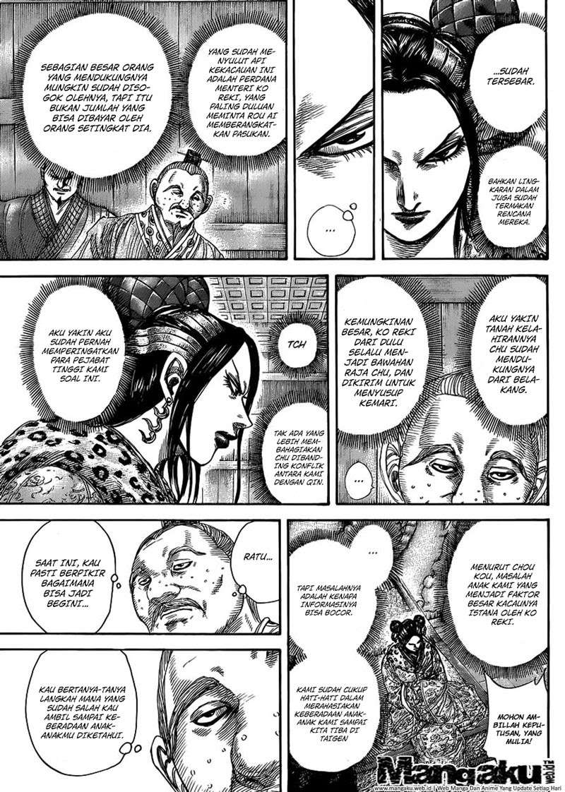 Kingdom Chapter 410 Gambar 16