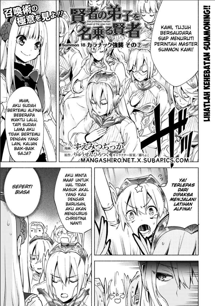 Manga Kenja No Deshi Wo Nanoru Kenja Chapter 18 gambar nomor 2