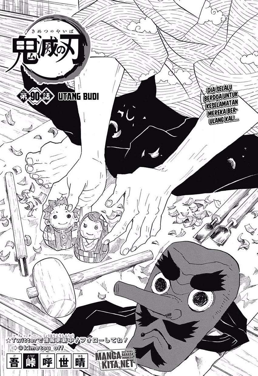 Manga Kimetsu no Yaiba Chapter 90 gambar nomor 2