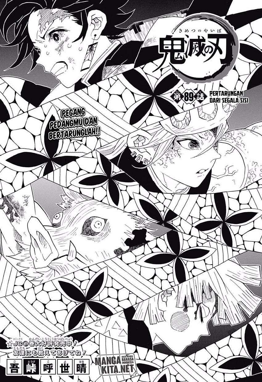 Manga Kimetsu no Yaiba Chapter 89 gambar nomor 2