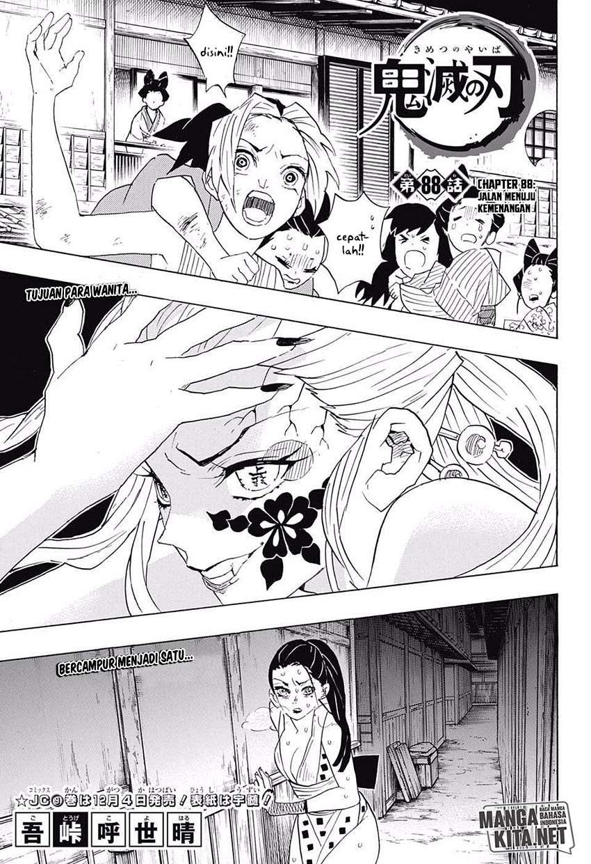 Manga Kimetsu no Yaiba Chapter 88 gambar nomor 2