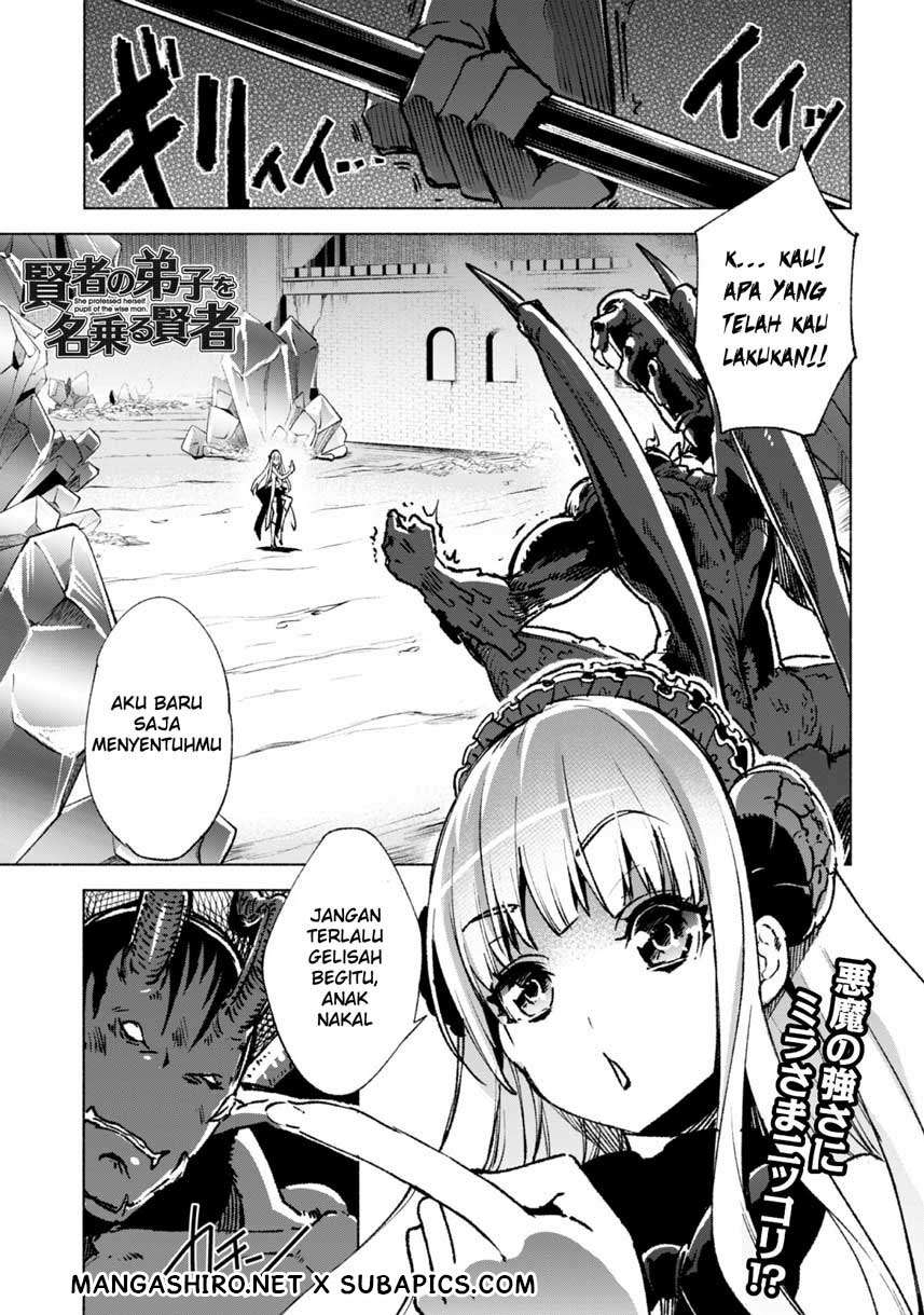 Manga Kenja No Deshi Wo Nanoru Kenja Chapter 15 gambar nomor 2