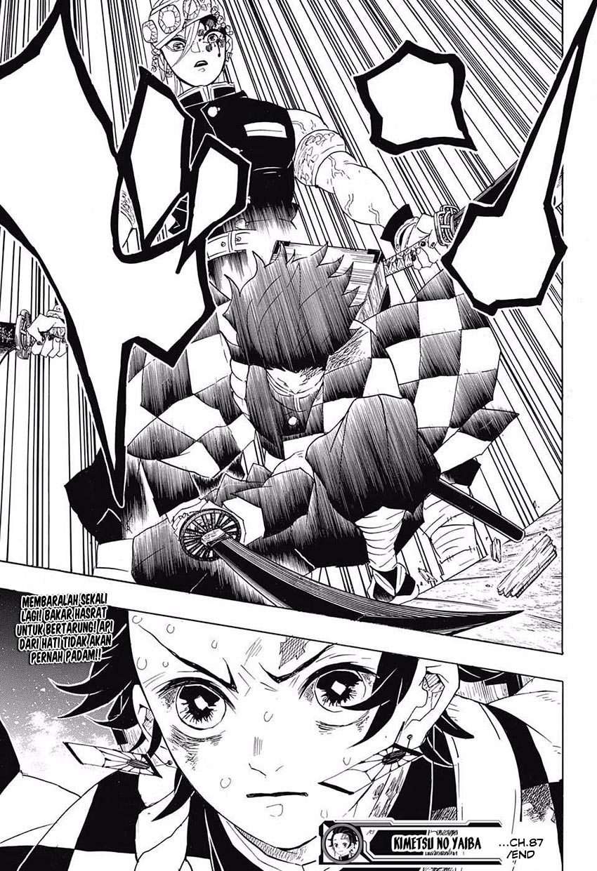 Kimetsu no Yaiba Chapter 87 Gambar 22