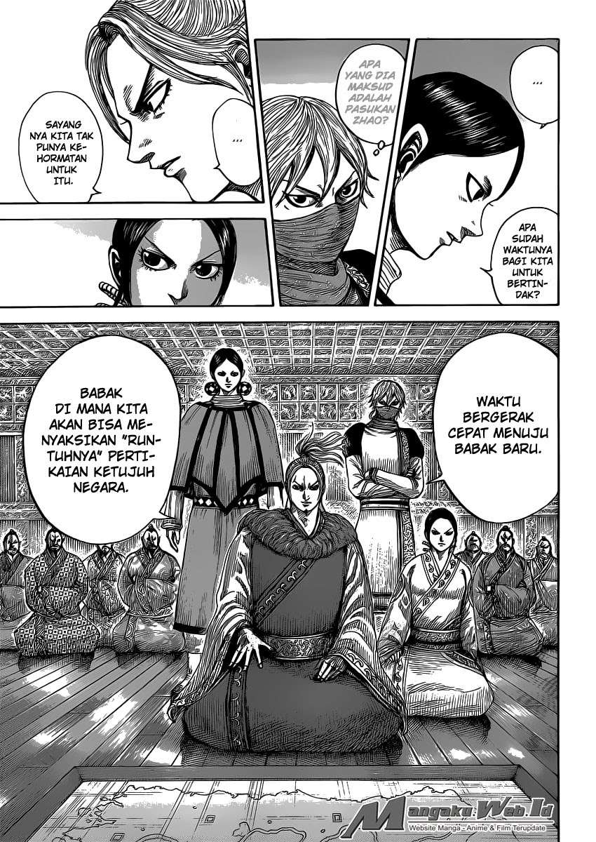 Kingdom Chapter 402 Gambar 6