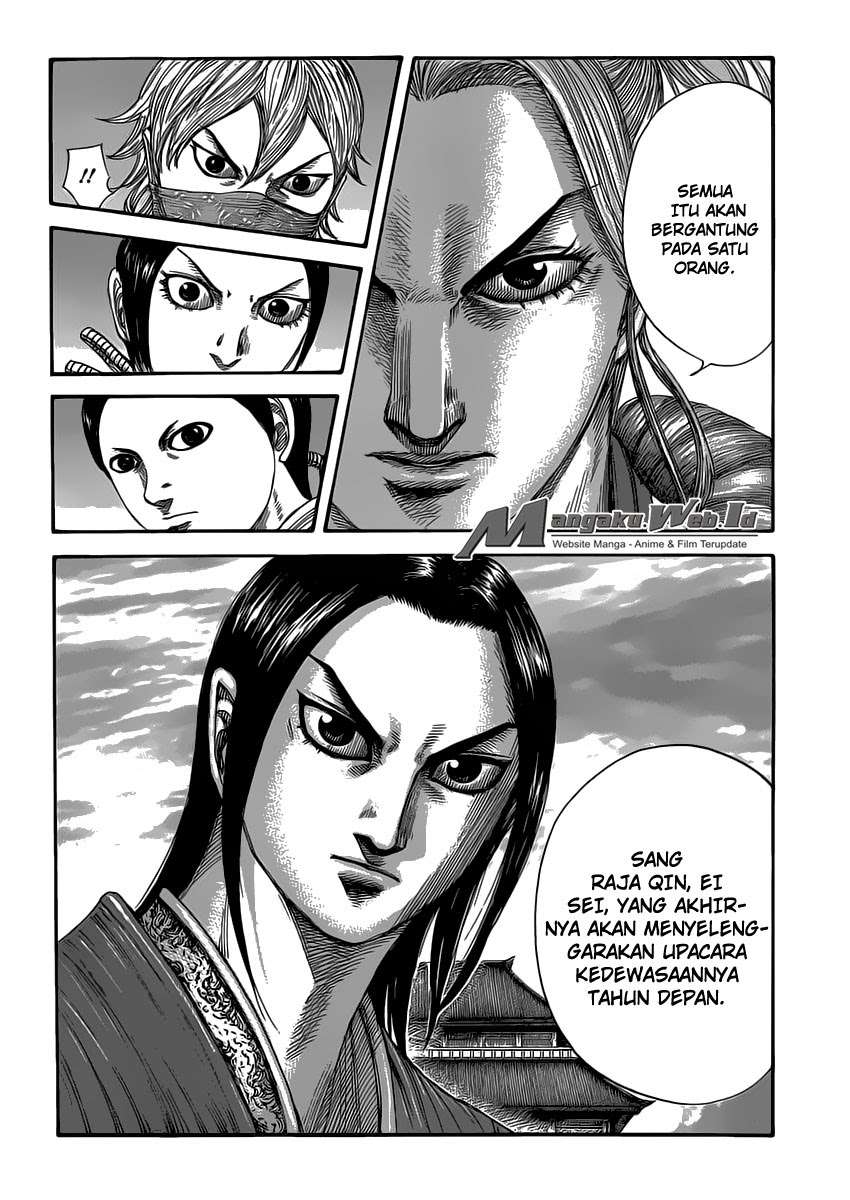 Kingdom Chapter 402 Gambar 9