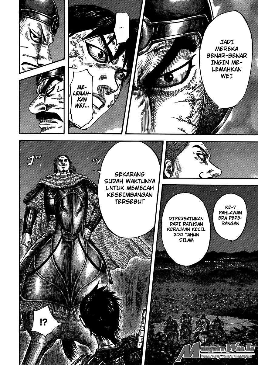 Kingdom Chapter 401 Gambar 16