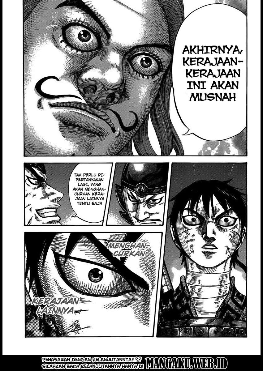 Kingdom Chapter 401 Gambar 17