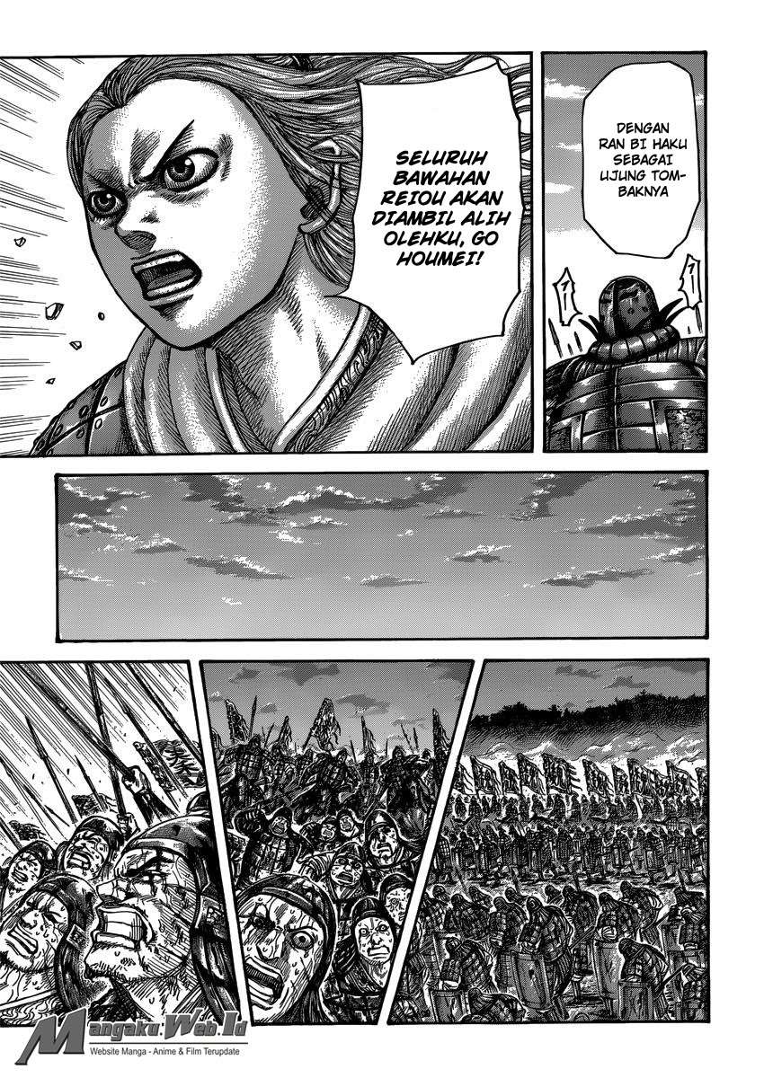 Kingdom Chapter 401 Gambar 6