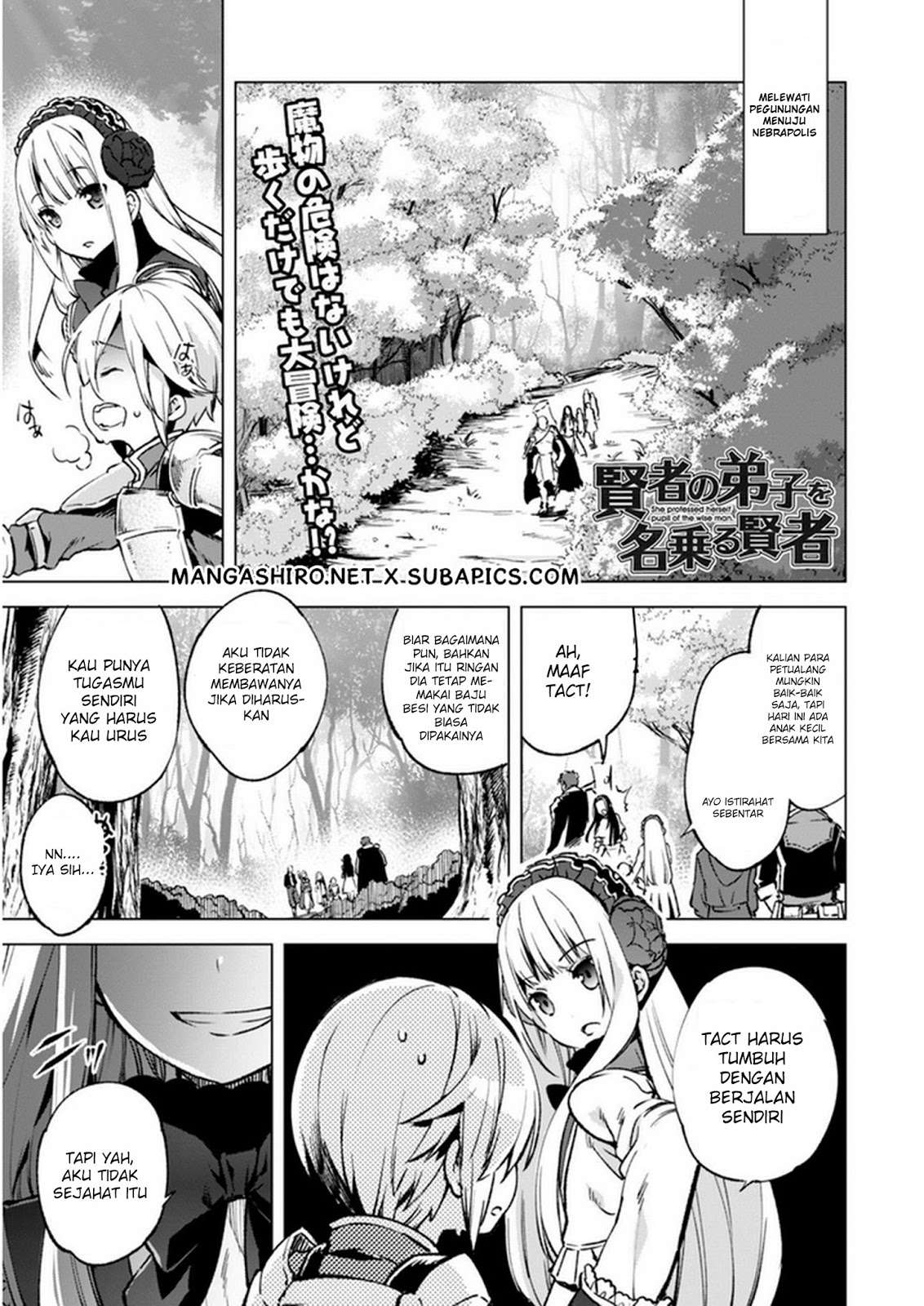 Manga Kenja No Deshi Wo Nanoru Kenja Chapter 10 gambar nomor 2