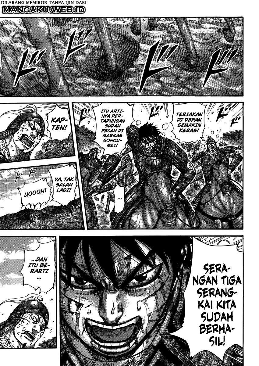 Kingdom Chapter 399 Gambar 11