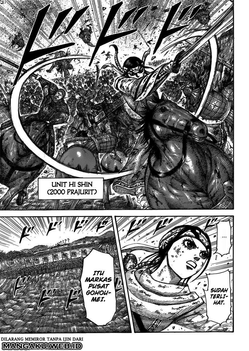 Kingdom Chapter 399 Gambar 3