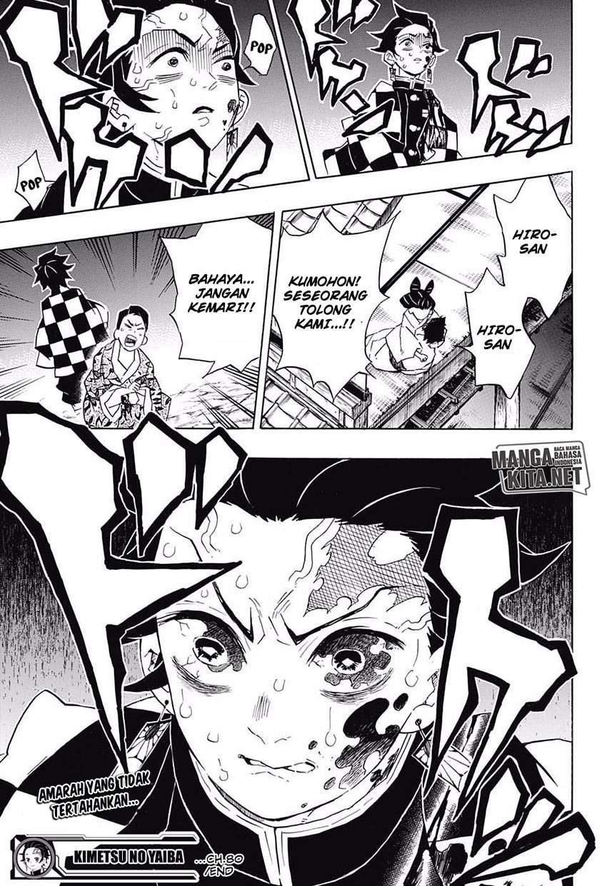 Kimetsu no Yaiba Chapter 80 Gambar 19