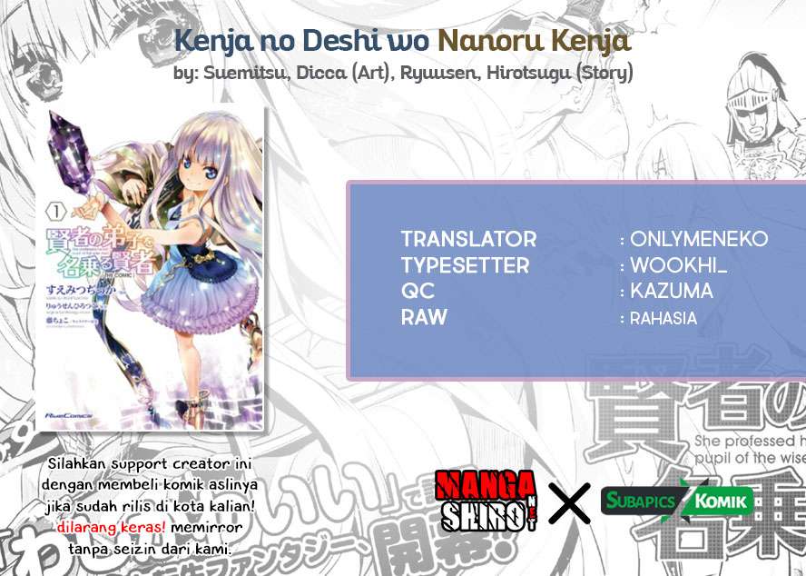 Komik Kenja No Deshi Wo Nanoru Kenja Chapter 8 gambar nomor 1