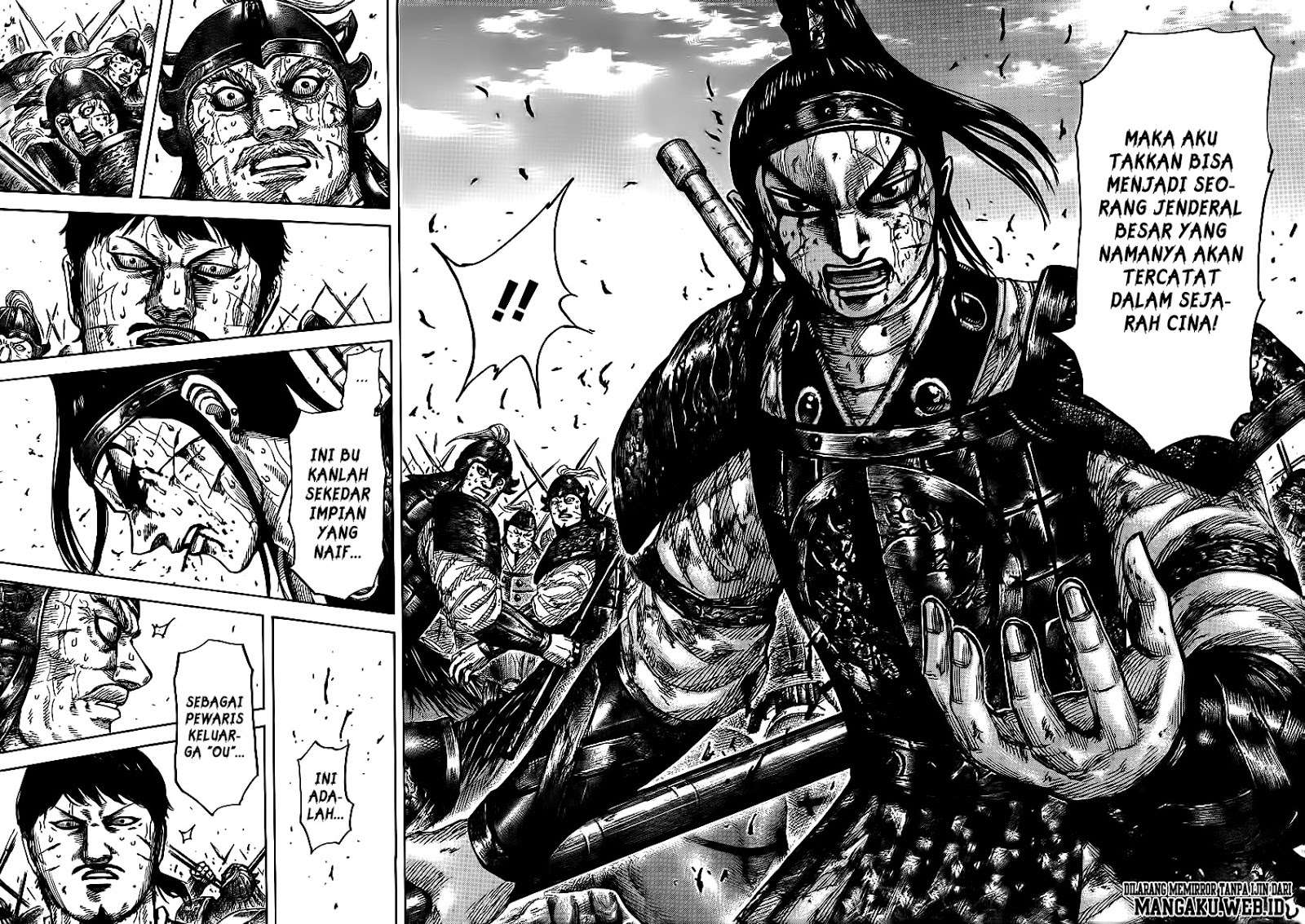 Kingdom Chapter 395 Gambar 14