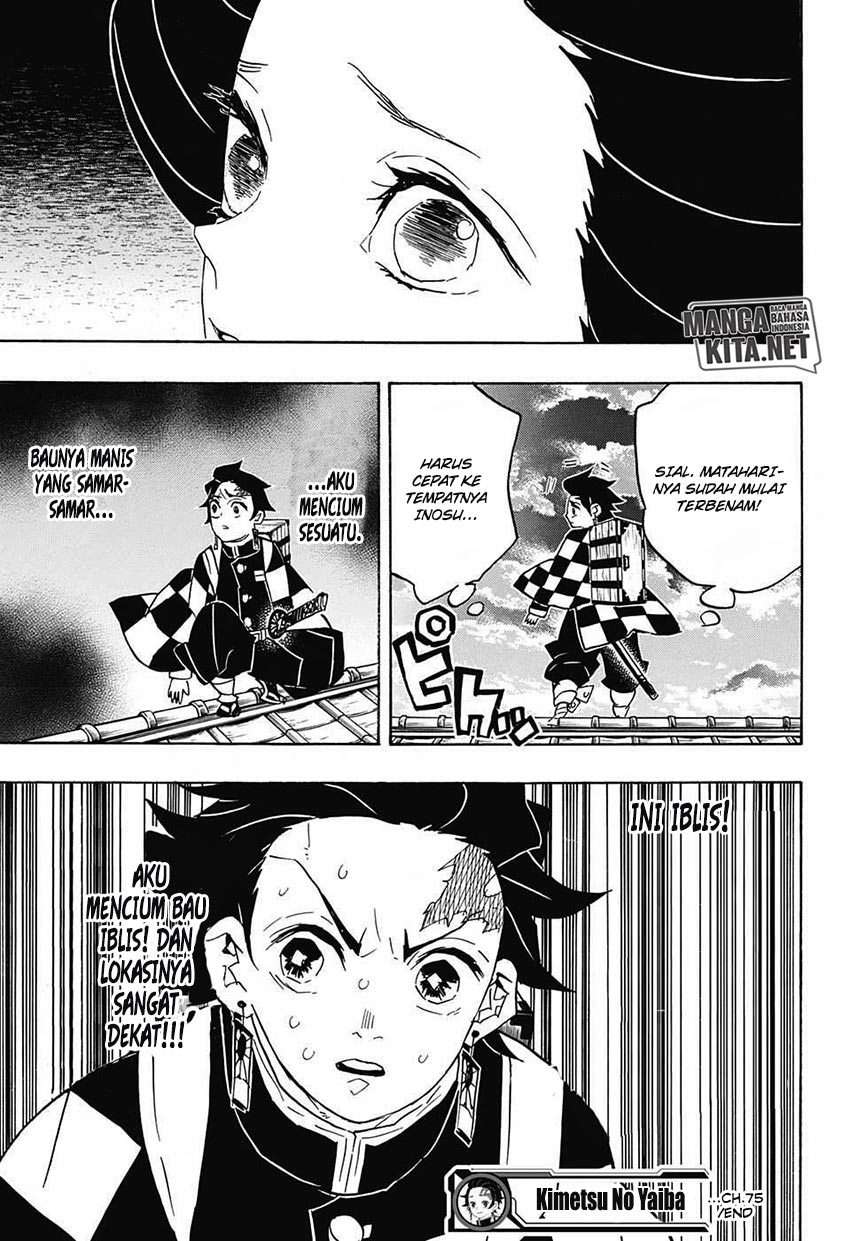 Kimetsu no Yaiba Chapter 75 Gambar 20