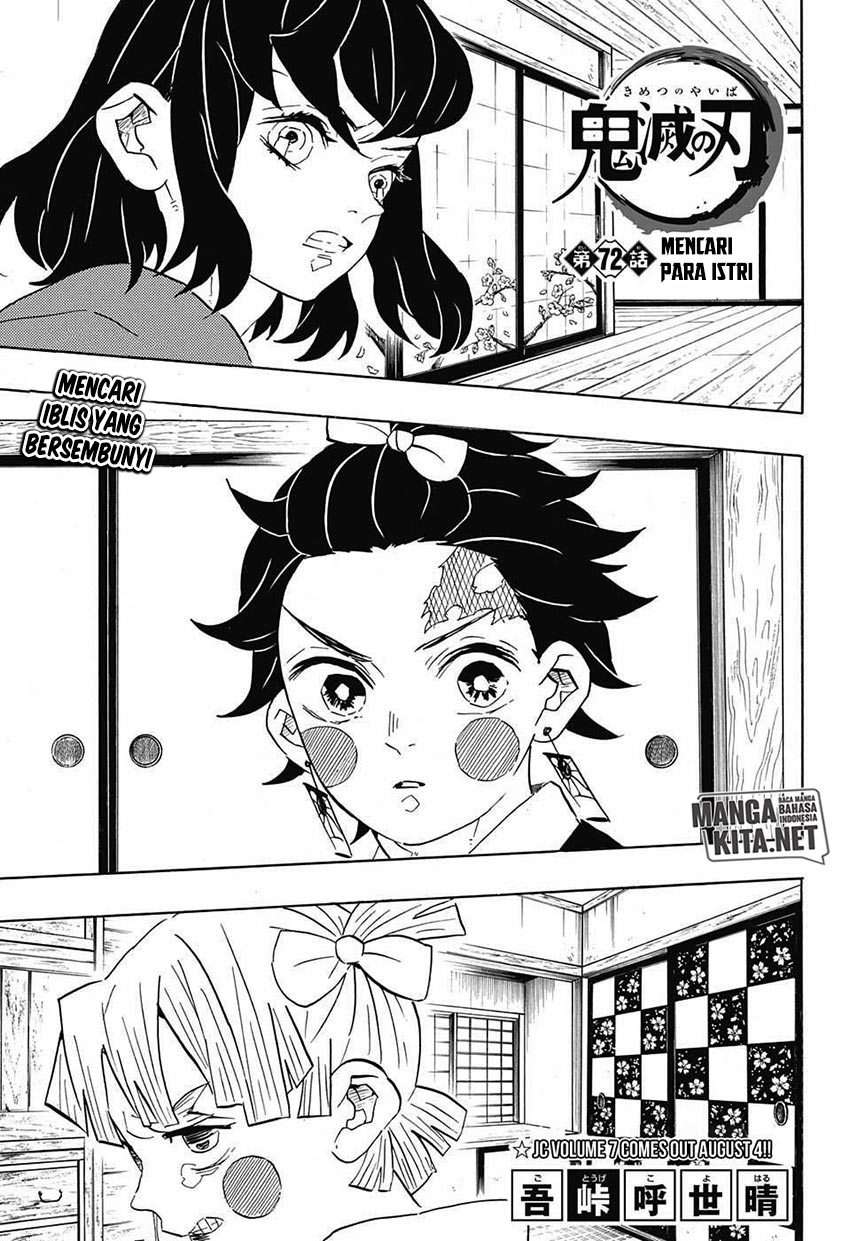 Manga Kimetsu no Yaiba Chapter 72 gambar nomor 2