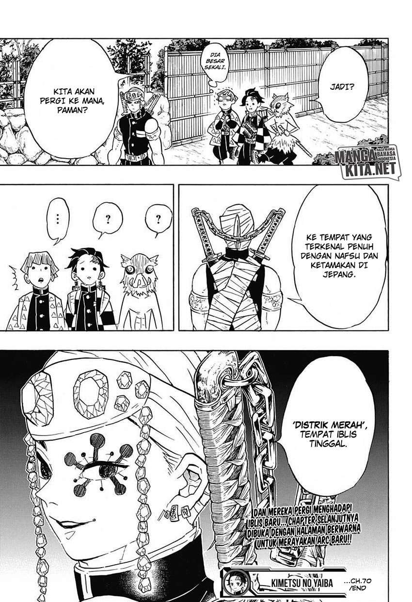 Kimetsu no Yaiba Chapter 70 Gambar 20