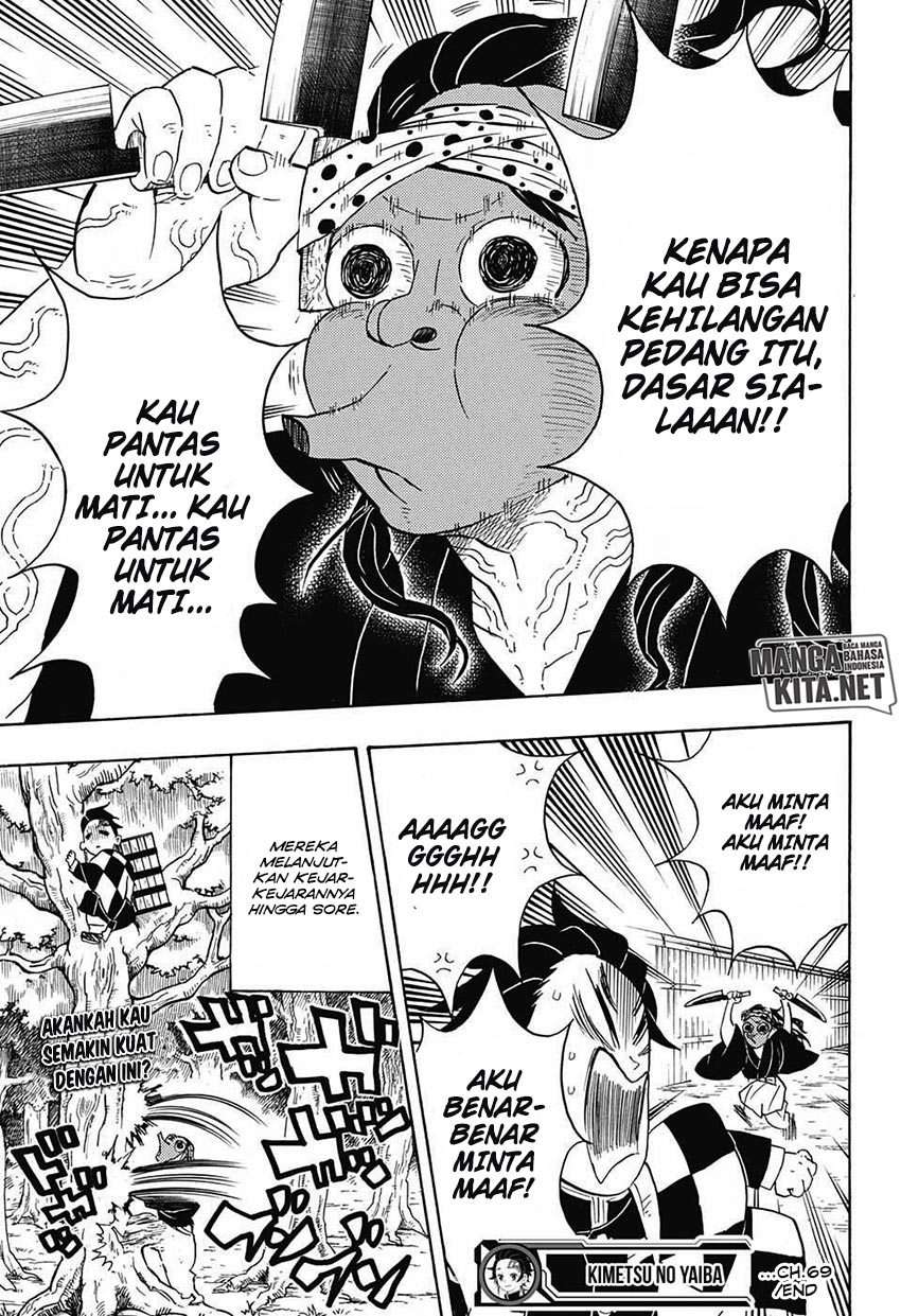 Kimetsu no Yaiba Chapter 69 Gambar 20