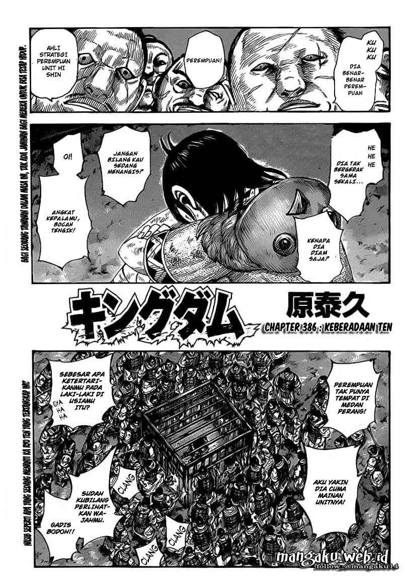 Komik Kingdom Chapter 386 gambar nomor 1