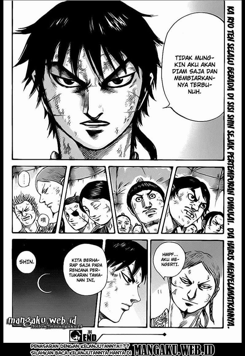 Kingdom Chapter 386 Gambar 18