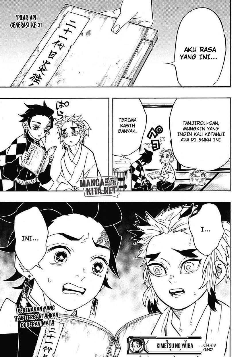Kimetsu no Yaiba Chapter 68 Gambar 20