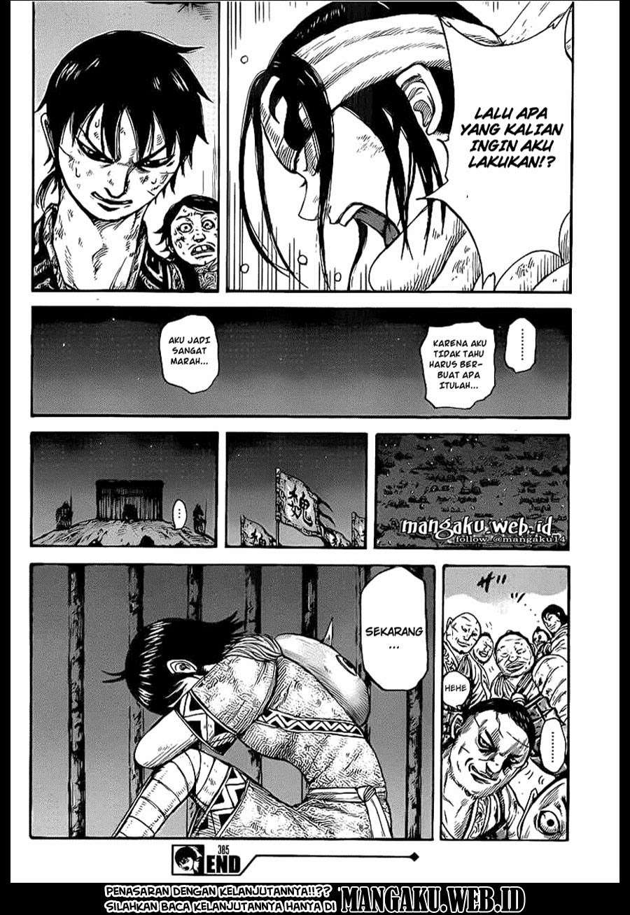 Kingdom Chapter 385 Gambar 18