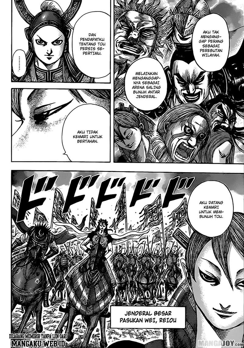 Kingdom Chapter 381 Gambar 8