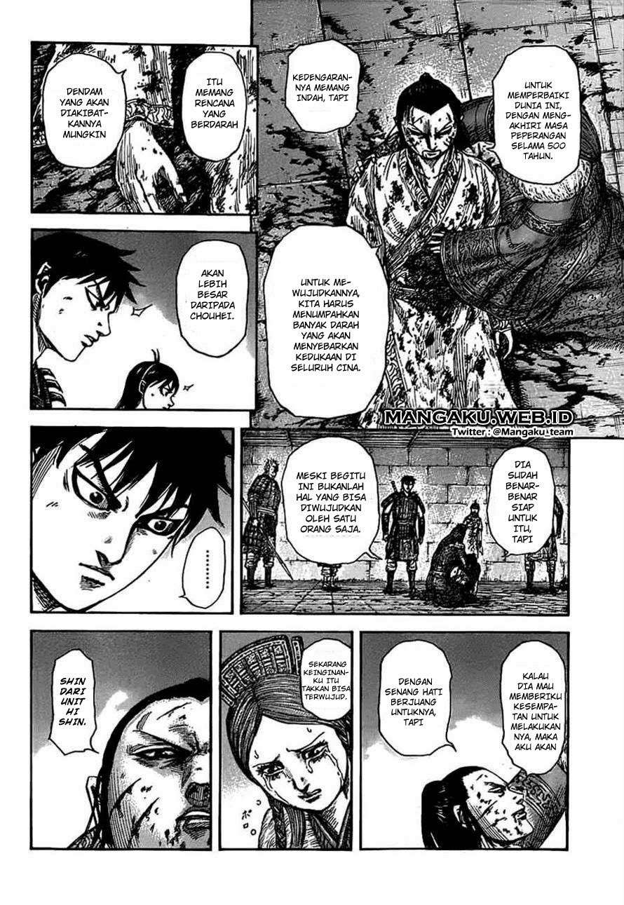 Kingdom Chapter 377 Gambar 16