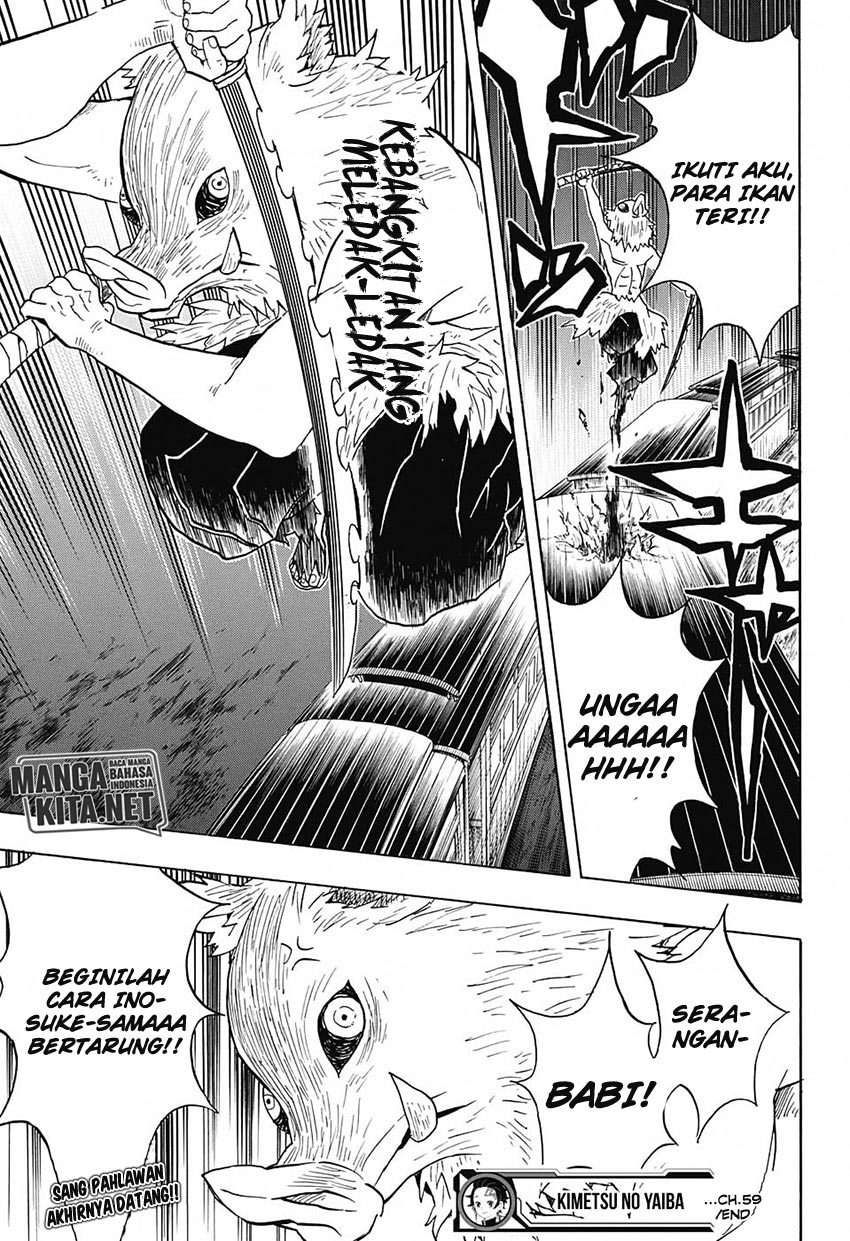 Kimetsu no Yaiba Chapter 59 Gambar 22